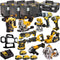 18V 12 Piece Combo Kit with 4 x Batteries & Charger T4TKIT-1333