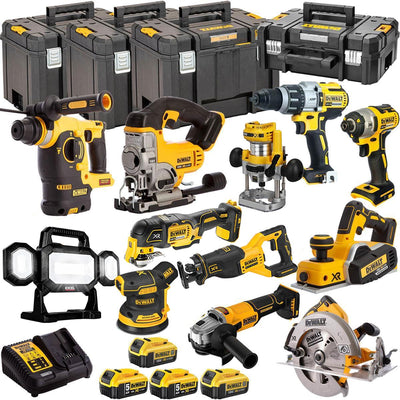 18V 12 Piece Combo Kit with 4 x Batteries & Charger T4TKIT-1333