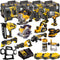 18V 14 Piece Power Tool Kit with 3 x 5.0Ah Batteries T4TKIT-4818