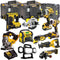 18V XR 10 Piece Power Tool Kit 3 x 5.0Ah Battery & Charger T4TKIT-6599