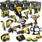 18V XR 15 Piece Jumbo Tool Kit 3 x 5.0Ah Battery Charger & Case T4TKIT-651