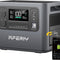 2048Wh Portable Power Station 2400W LiFePO4 Battery Solar Generator with UPS