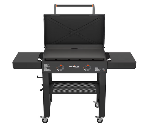 30" Culinary Omnivore Griddle with Hood 2-Burner Liquid Propane Flat Top Grill
