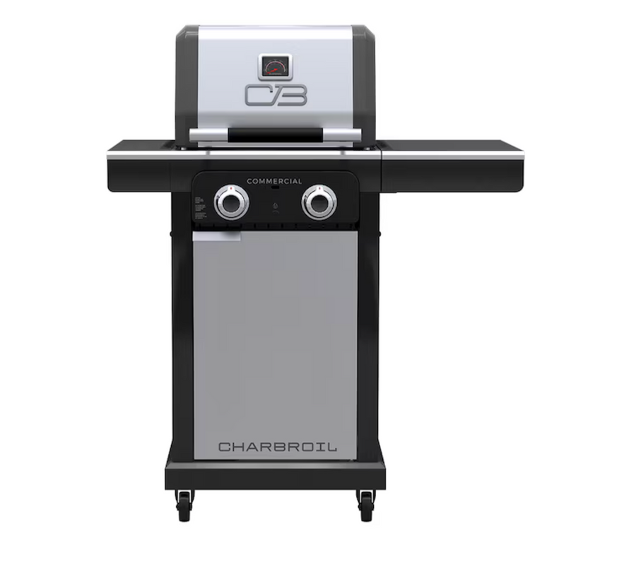 Commercial Series Grill and Griddle Combo Stainless Steel