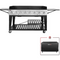 Black 8-Burner Liquid Propane Gas Grill