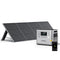 2400W 2048Wh Portable Power Station with 200W Solar Panel, Solar Generator Control Via App, LiFePO4 Battery Quick Charge in 1.5H, 240V AC