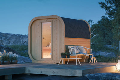 Nordic Spruce Barrel Garden Sauna