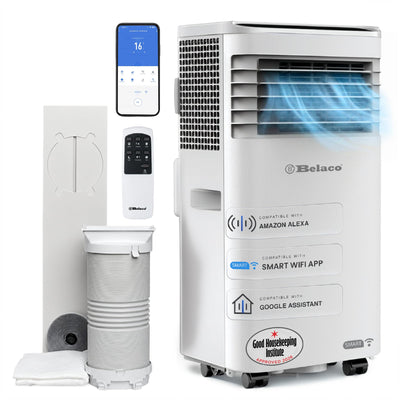 9000 BTU Air Conditioning Unit – Smart WiFi Connectivity
