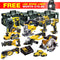 DCKT4T10WLF 18V XR 10 Piece Power Tool Kit with 3 x 5.0Ah Batteries & Toughsystem Box