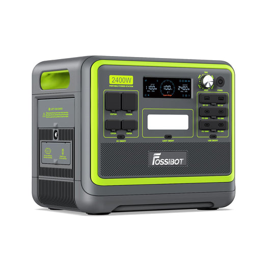 F2400 Portable Power Station Update Lightweight, silent, and efficient UPS with 2048Wh LiFePO4,3 x 240V AC Outputs 2400W,100W USB-C Output