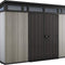 Artisan 11 x 7ft Double Door Pent Outdoor Plastic Garden Shed