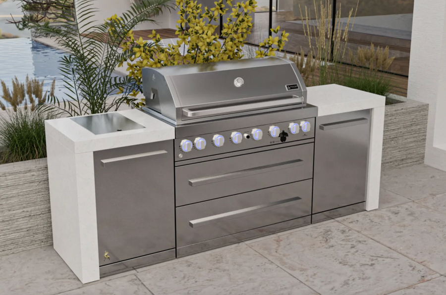 6-burner Deluxe Island MAi805-D - 94''